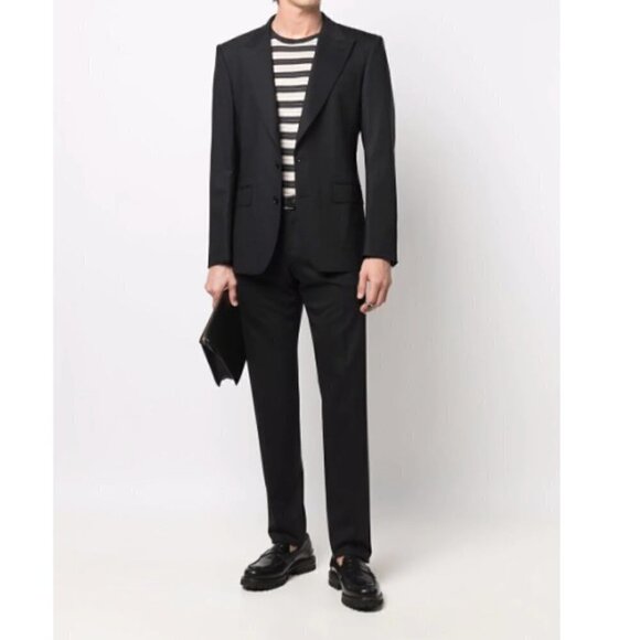 DOLCE & GABBANA D&G Martini Black Jacket & Pant Suit, Reg Tailored 40 Reg 34x29 - Picture 2 of 16